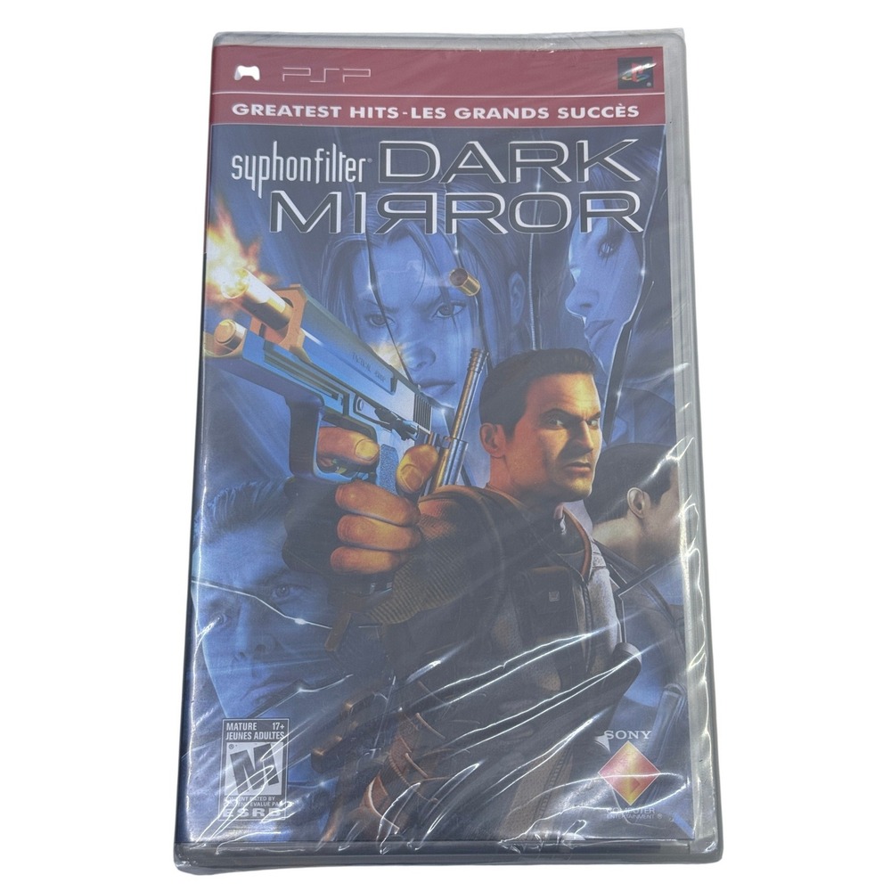 Syphon Filter Dark Mirror Sony PSP Greatest Hits Factory Sealed New